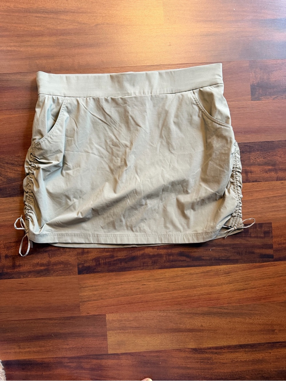 Columbia Sportswear Womens Activewear Skort Tan Color Stretch Lined Pocket XL
